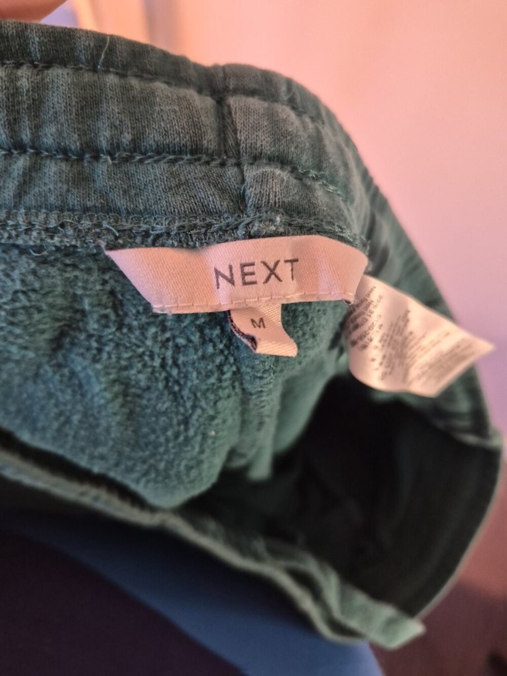 NEXT Teal Green Lounge Pants | Women's Medium | Soft Elastic Waist - Picture 2 of 4